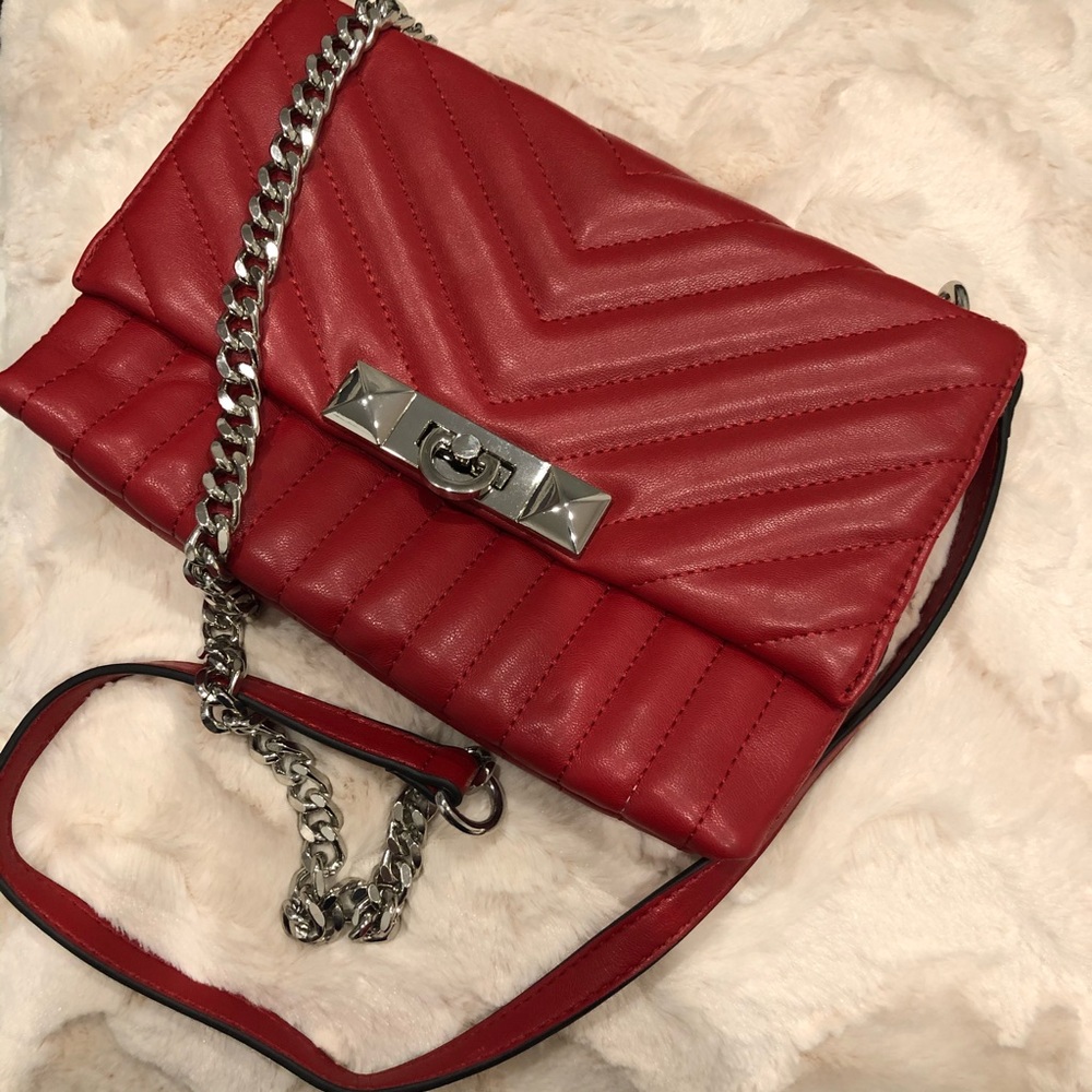 NWOT Red Aldo Crossbody Bag